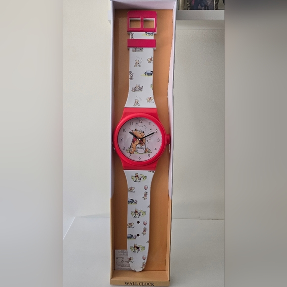 Winnie the Pooh Giant Watch Wall Clock